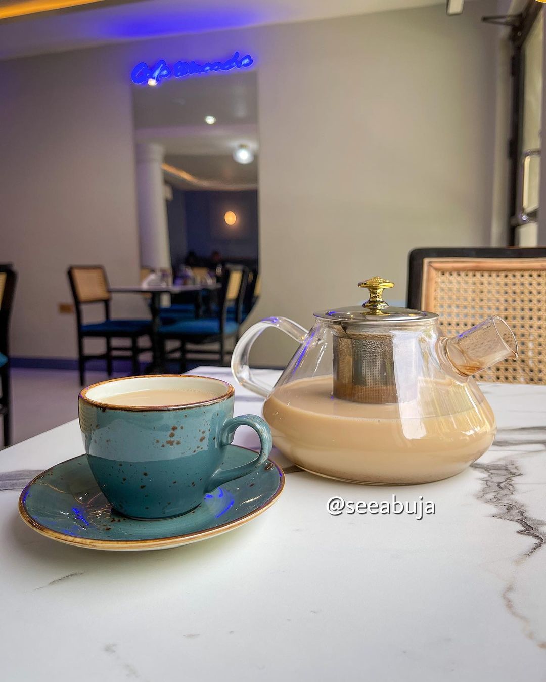 Breakfast at Cafe Dimanche Abuja Ou Travel and Tour